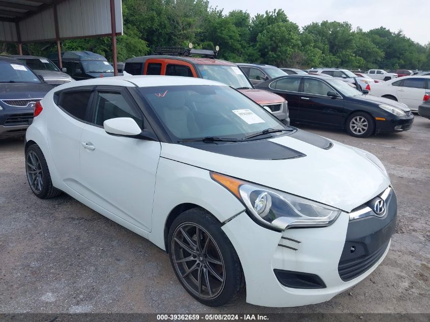 2012 Hyundai Veloster Base W/Gray VIN: KMHTC6AD3CU040266 Lot: 39362659