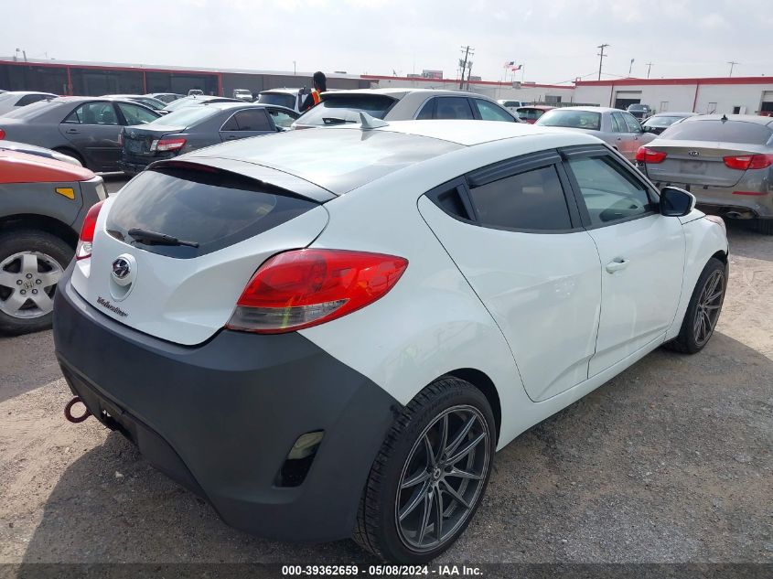 2012 Hyundai Veloster Base W/Gray VIN: KMHTC6AD3CU040266 Lot: 39362659