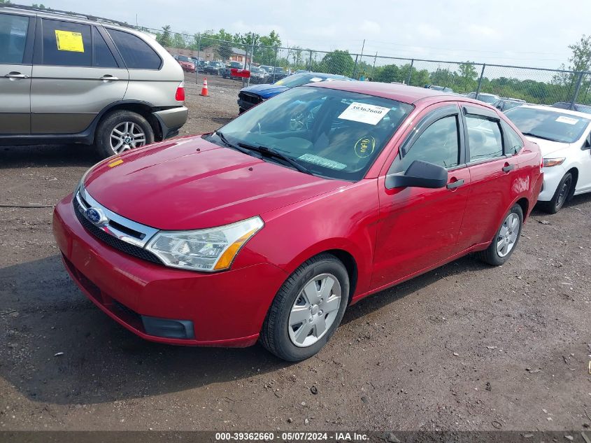 2010 Ford Focus S VIN: 1FAHP3EN5AW288641 Lot: 39362660