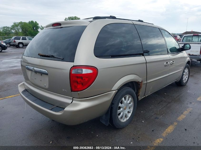 2002 Chrysler Town & Country Ex VIN: 2C4GP74LX2R534042 Lot: 39362663