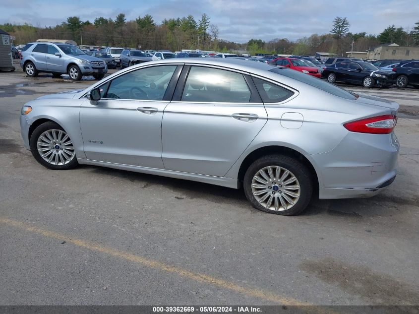 3FA6P0LUXDR334973 | 2013 FORD FUSION HYBRID