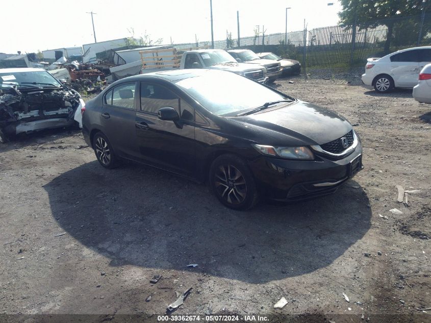 2013 Honda Civic Ex VIN: 19XFB2F89DE267700 Lot: 39362674