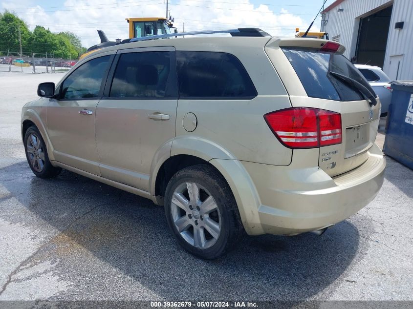 2010 Dodge Journey R/T VIN: 3D4PH6FV2AT191635 Lot: 39362679