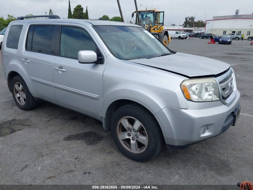 2009 Honda Pilot Ex-L VIN: 5FNYF385X9B001710 Lot: 39362685