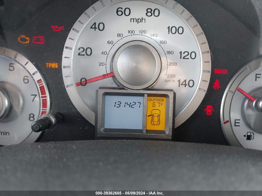 2009 Honda Pilot Ex-L VIN: 5FNYF385X9B001710 Lot: 39362685