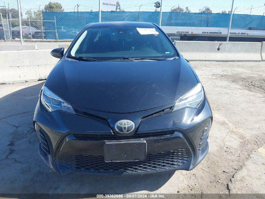 2018 Toyota Corolla Se VIN: 5YFBURHE4JP808537 Lot: 39362686