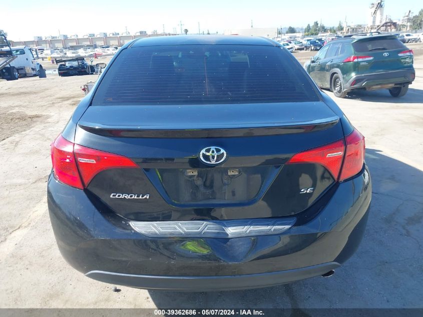 2018 Toyota Corolla Se VIN: 5YFBURHE4JP808537 Lot: 39362686