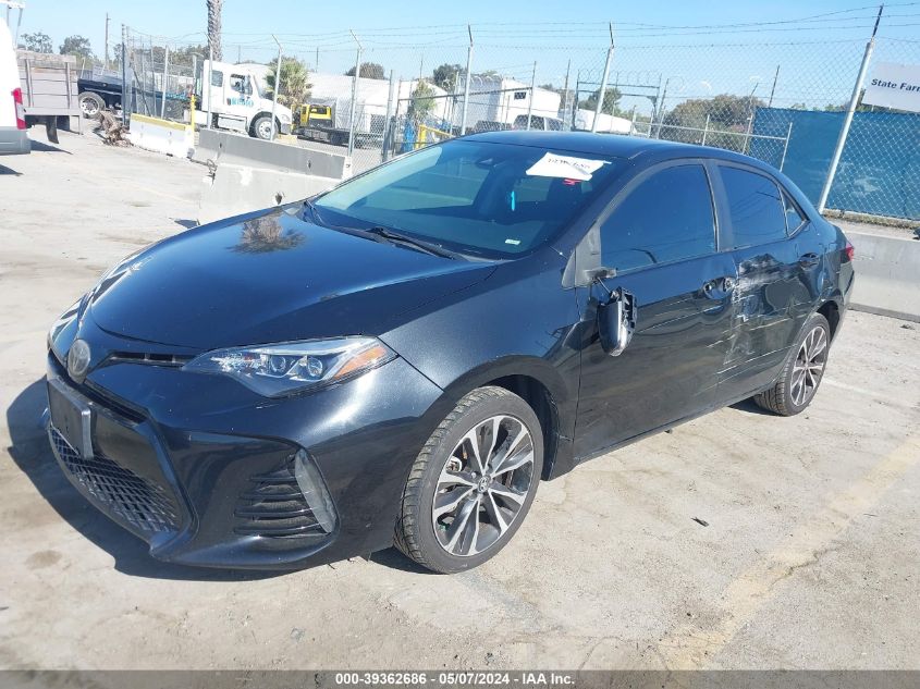 2018 Toyota Corolla Se VIN: 5YFBURHE4JP808537 Lot: 39362686