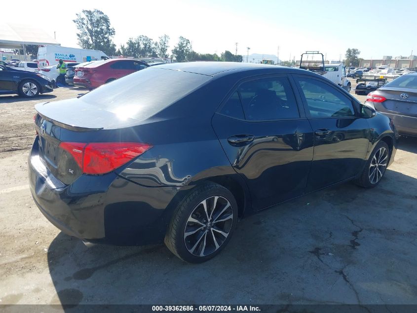 2018 Toyota Corolla Se VIN: 5YFBURHE4JP808537 Lot: 39362686