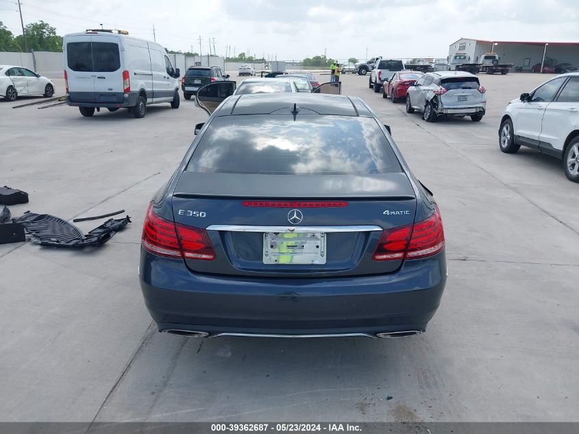 2014 Mercedes-Benz E 350 4Matic VIN: WDDKJ8JB9EF278541 Lot: 39362687