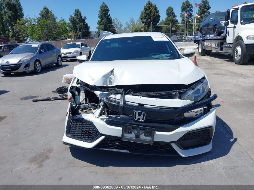 2019 Honda Civic Lx VIN: SHHFK7H35KU403485 Lot: 39362689