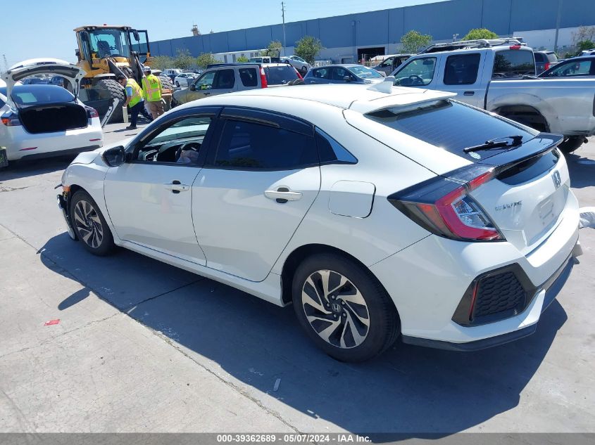 2019 Honda Civic Lx VIN: SHHFK7H35KU403485 Lot: 39362689