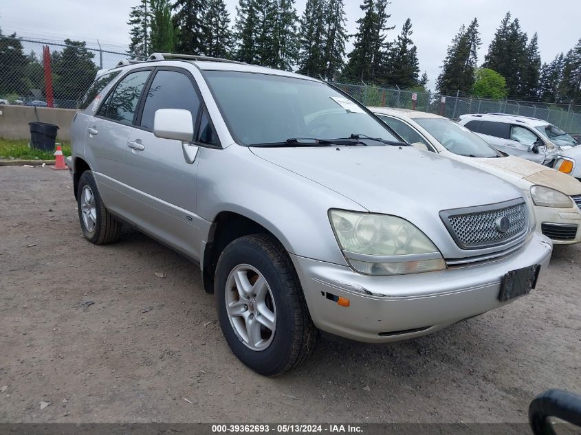 2001 Lexus Rx 300 VIN: JTJGF10U710106921 Lot: 39362693