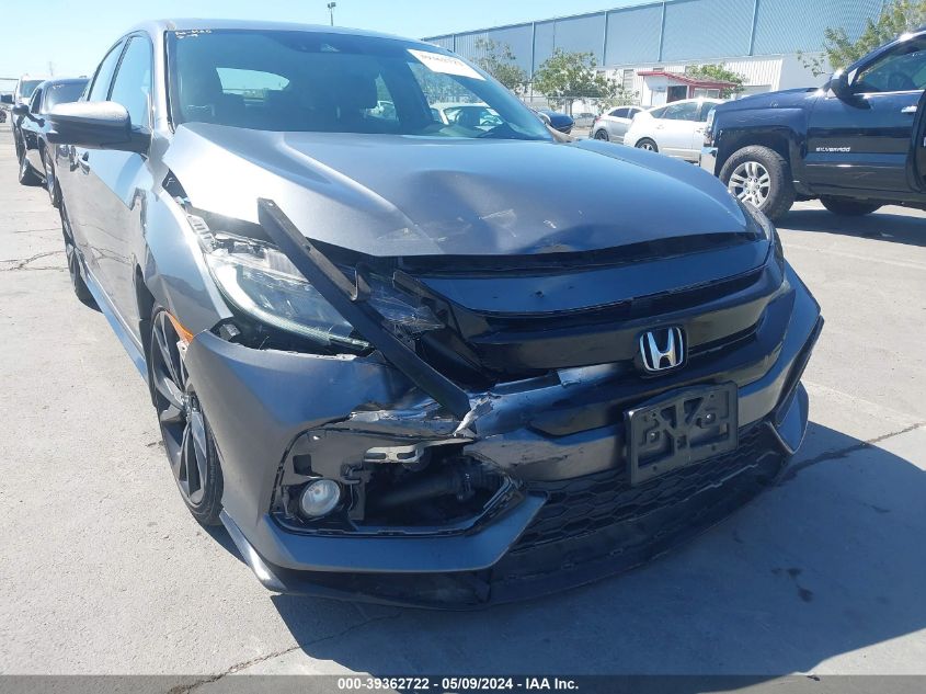 2018 Honda Civic Sport Touring VIN: SHHFK7H99JU427646 Lot: 39362722