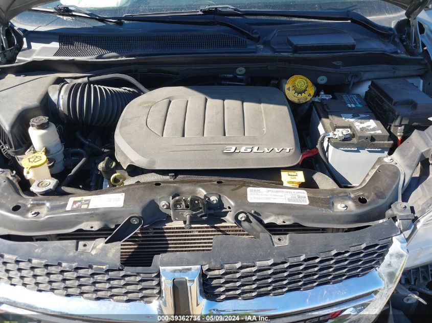 2016 DODGE GRAND CARAVAN SXT - 2C4RDGCG2GR344247