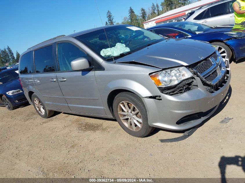 2016 DODGE GRAND CARAVAN SXT - 2C4RDGCG2GR344247