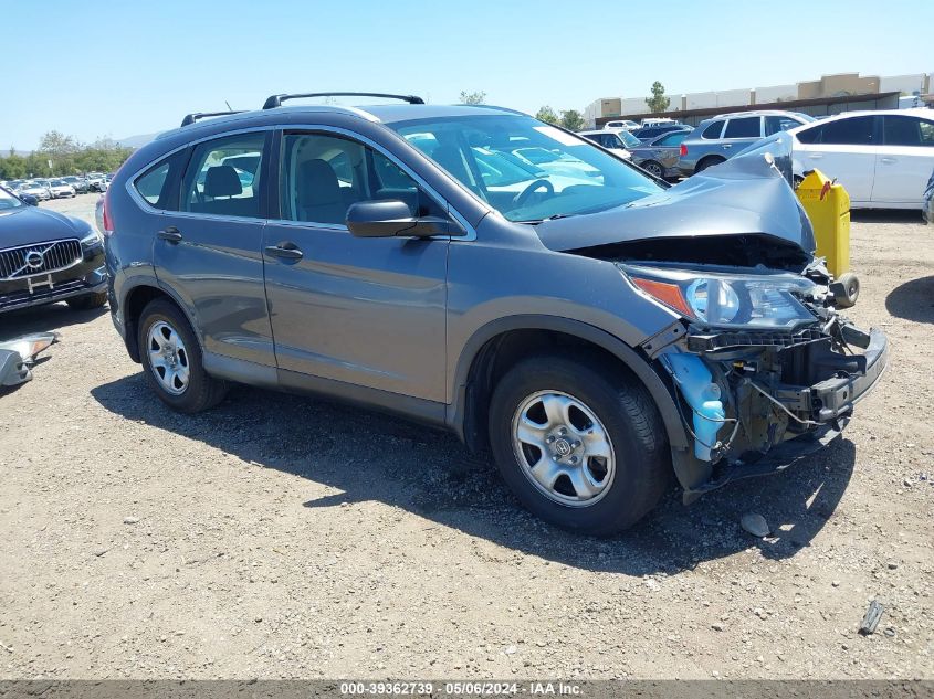 2014 Honda Cr-V Lx VIN: 2HKRM3H30EH548831 Lot: 39362739