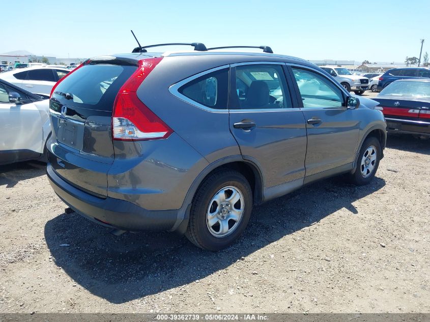 2014 Honda Cr-V Lx VIN: 2HKRM3H30EH548831 Lot: 39362739