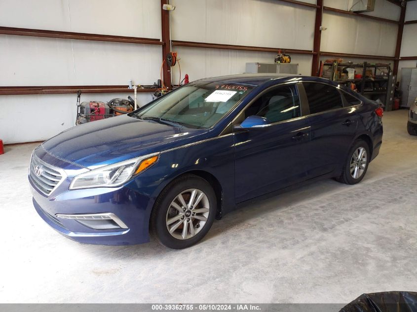 2015 Hyundai Sonata Se VIN: 5NPE24AF4FH064404 Lot: 39362755