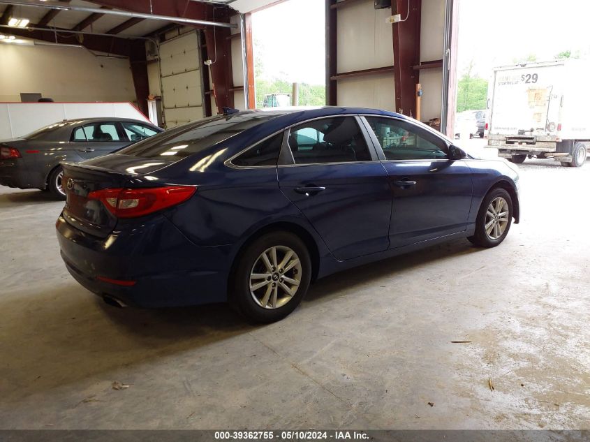 2015 Hyundai Sonata Se VIN: 5NPE24AF4FH064404 Lot: 39362755