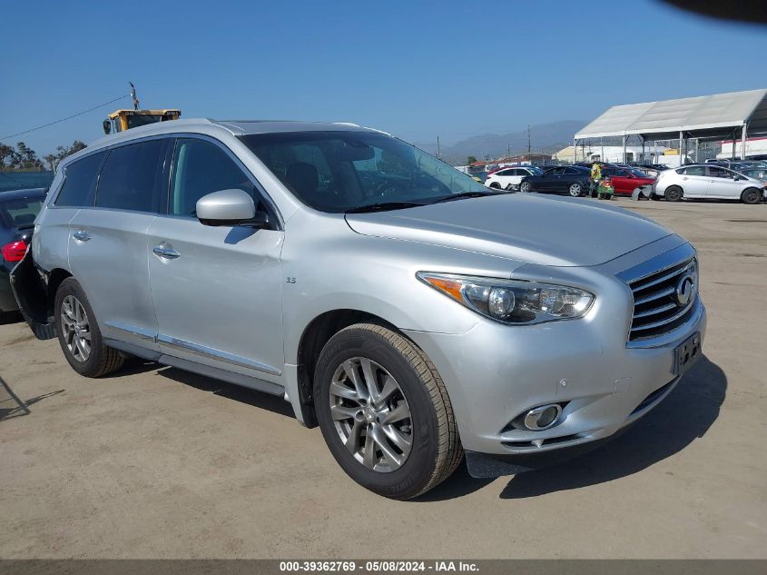 2014 Infiniti Qx60 VIN: 5N1AL0MN5EC512520 Lot: 39362769