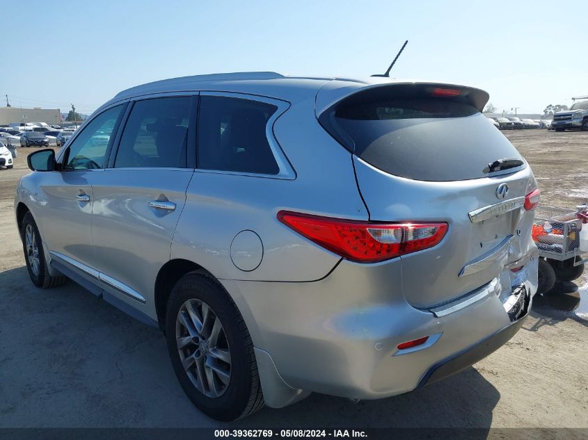 2014 Infiniti Qx60 VIN: 5N1AL0MN5EC512520 Lot: 39362769