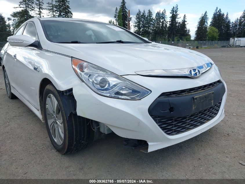 2013 Hyundai Sonata Hybrid Limited VIN: KMHEC4A48DA099989 Lot: 39362785