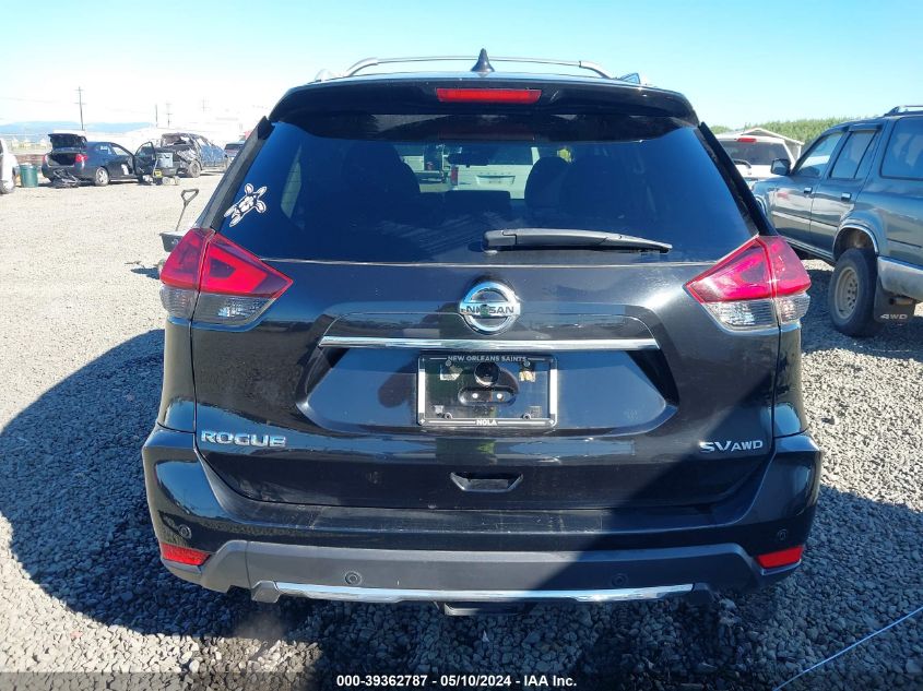 2019 Nissan Rogue Sv VIN: 5N1AT2MV5KC700199 Lot: 39362787