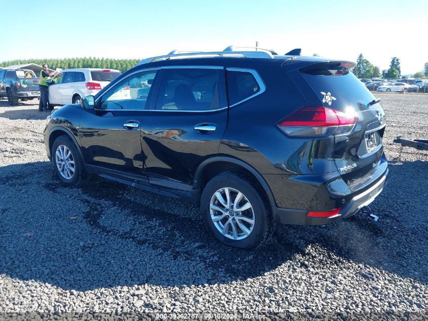 2019 Nissan Rogue Sv VIN: 5N1AT2MV5KC700199 Lot: 39362787