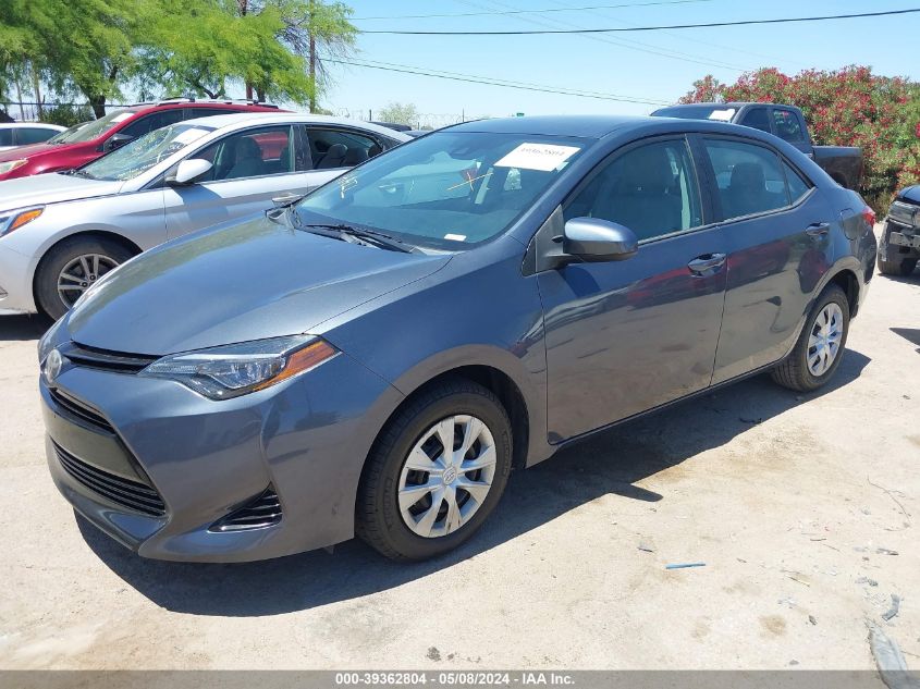 2017 Toyota Corolla Le Eco VIN: 5YFBPRHE3HP723383 Lot: 39362804