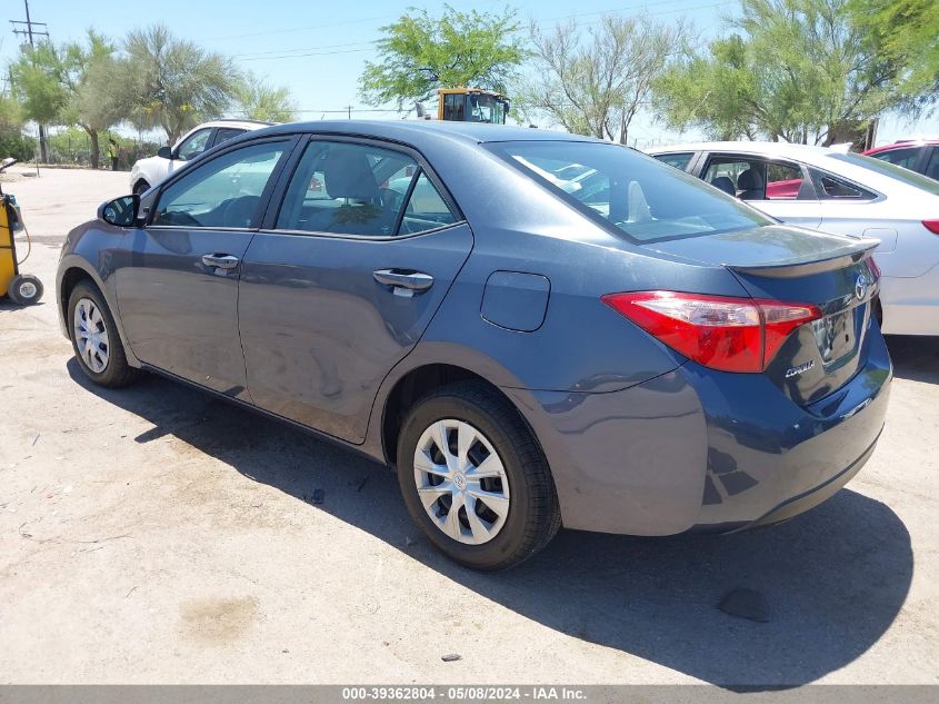 2017 Toyota Corolla Le Eco VIN: 5YFBPRHE3HP723383 Lot: 39362804