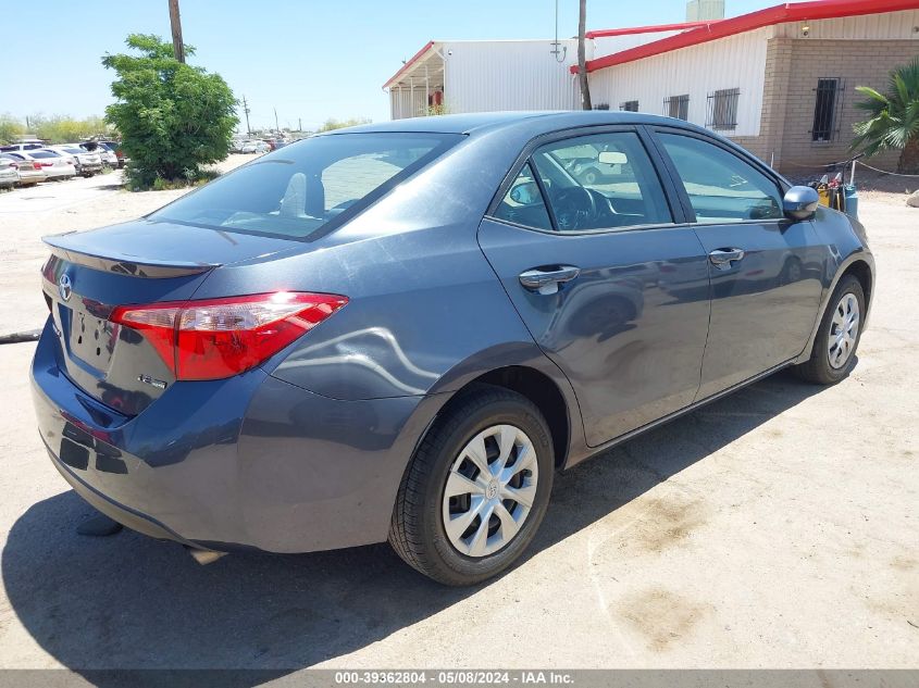 2017 Toyota Corolla Le Eco VIN: 5YFBPRHE3HP723383 Lot: 39362804