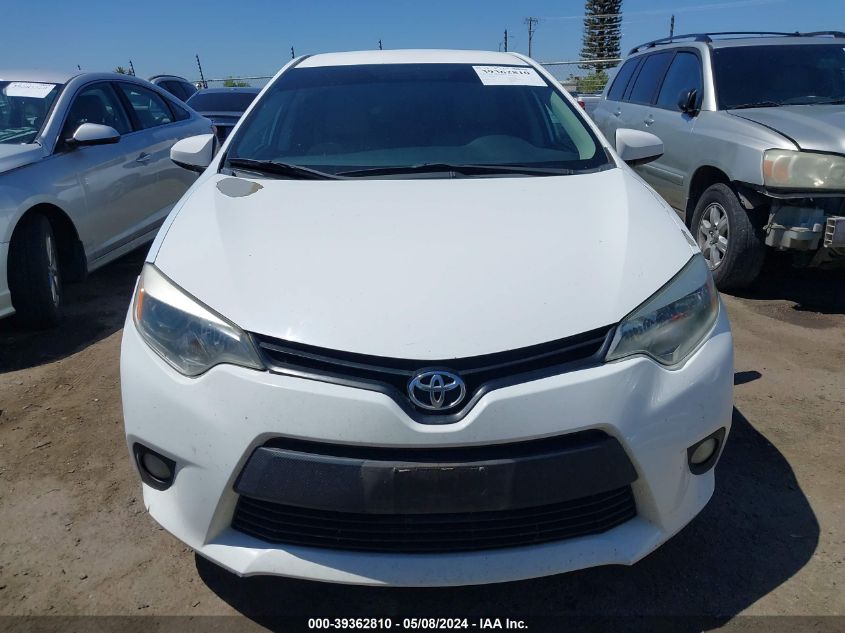 2014 Toyota Corolla Le Plus VIN: 5YFBURHE2EP054608 Lot: 39362810