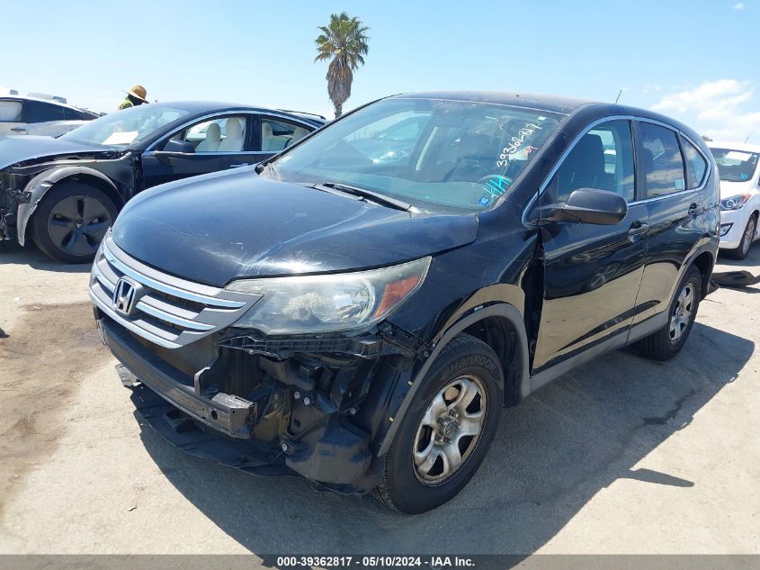 2013 Honda Cr-V Lx VIN: 2HKRM4H33DH646644 Lot: 39362817