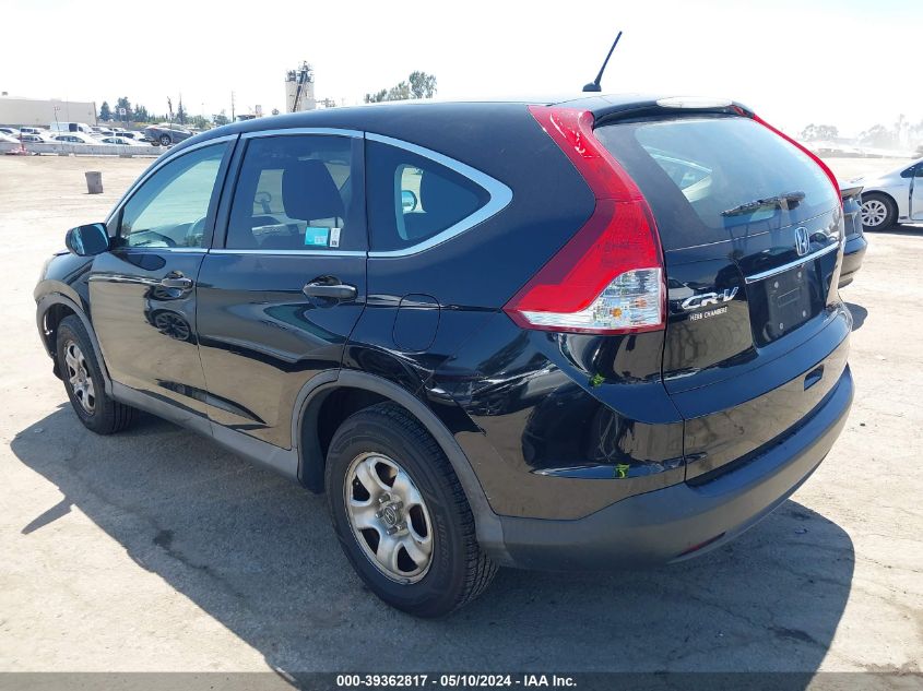 2013 Honda Cr-V Lx VIN: 2HKRM4H33DH646644 Lot: 39362817