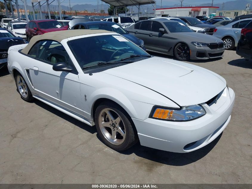 2001 Ford Mustang Cobra VIN: 1FAFP46V61F226905 Lot: 39362820