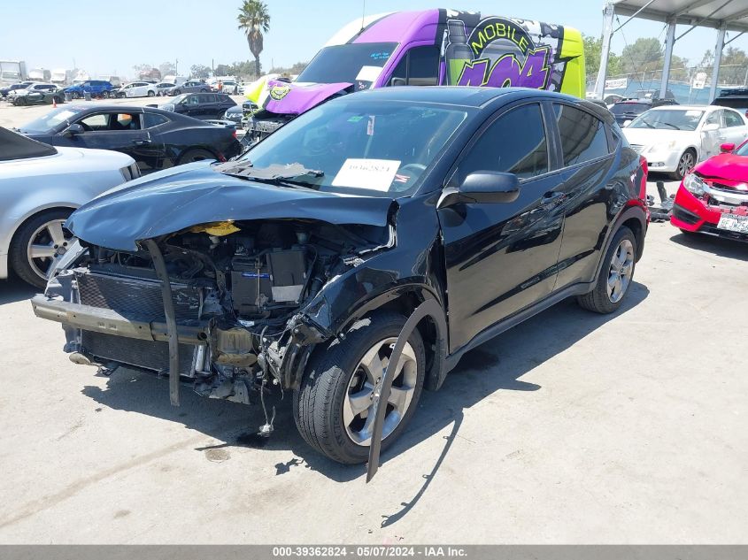 2017 Honda Hr-V Lx VIN: 3CZRU5H3XHM703468 Lot: 39362824