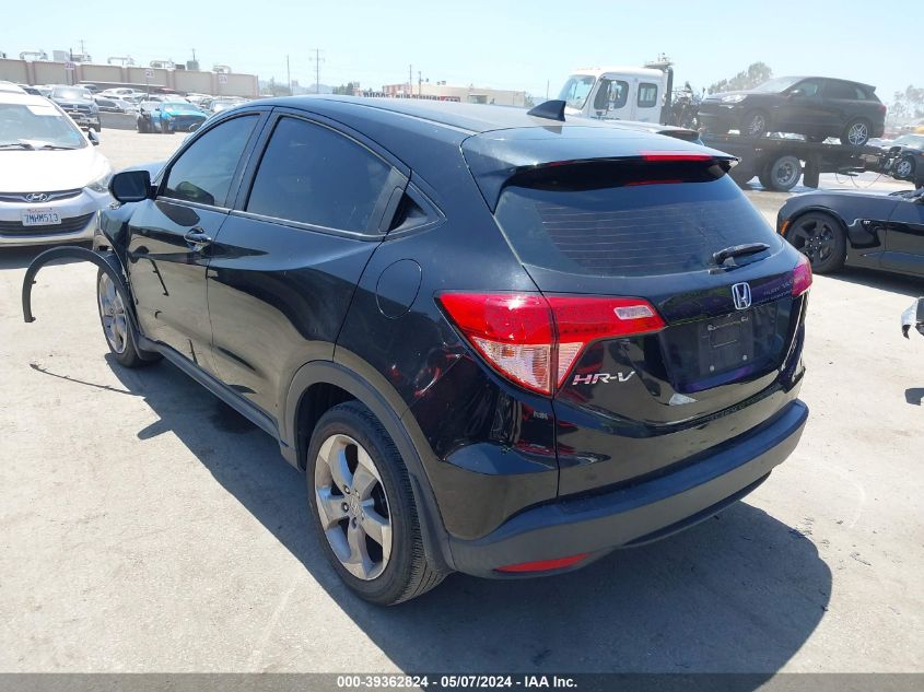 2017 Honda Hr-V Lx VIN: 3CZRU5H3XHM703468 Lot: 39362824