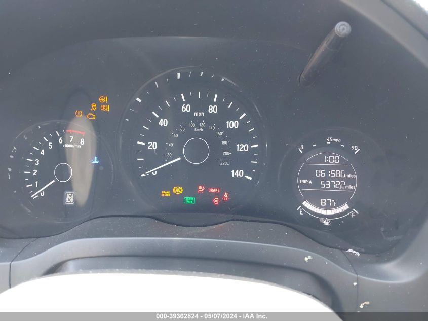 VIN 3CZRU5H3XHM703468 2017 HONDA HR-V LX