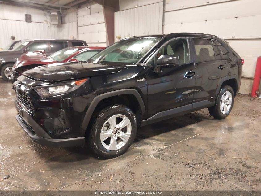 2021 Toyota Rav4 Le Hybrid VIN: 4T3LWRFV0MU028661 Lot: 39362834