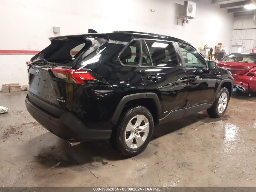 2021 Toyota Rav4 Le Hybrid VIN: 4T3LWRFV0MU028661 Lot: 39362834