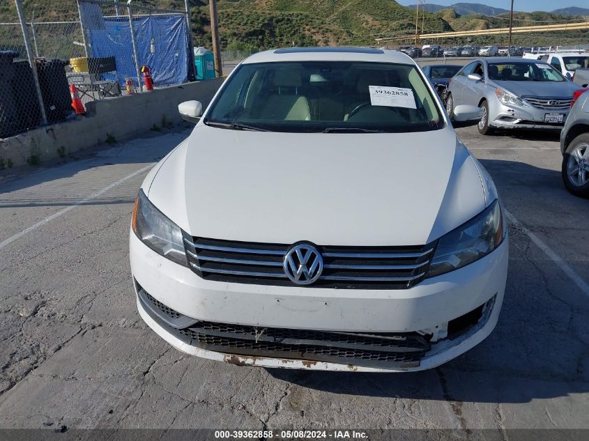 2014 Volkswagen Passat 2.5L Se VIN: 1VWBP7A31EC016619 Lot: 39362858