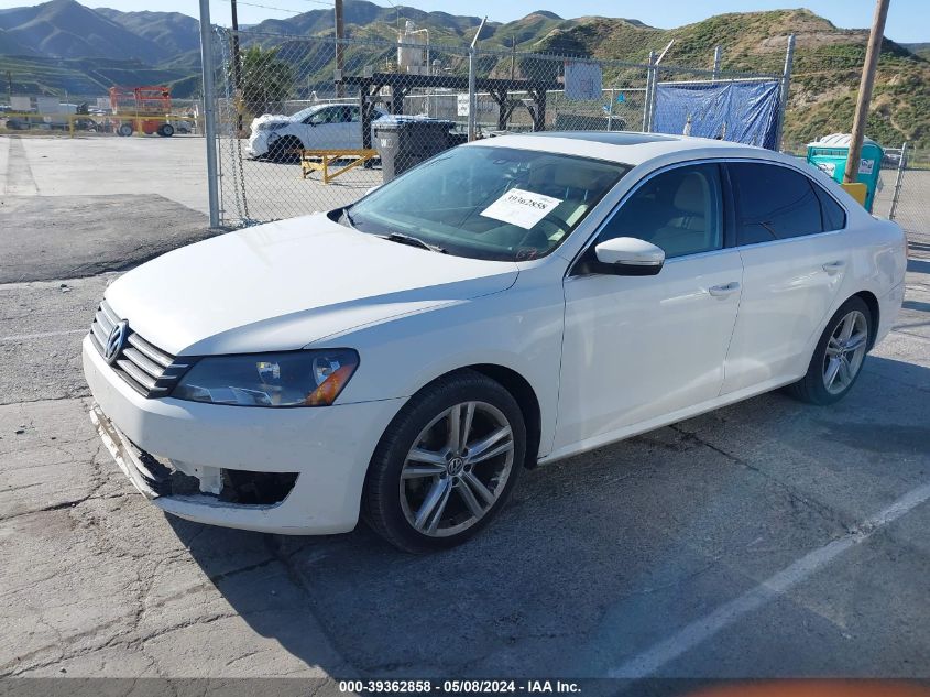 2014 Volkswagen Passat 2.5L Se VIN: 1VWBP7A31EC016619 Lot: 39362858