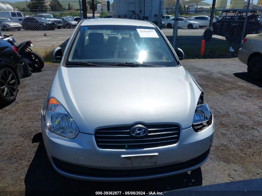 2011 Hyundai Accent Gls VIN: KMHCN4AC7BU606675 Lot: 39362877