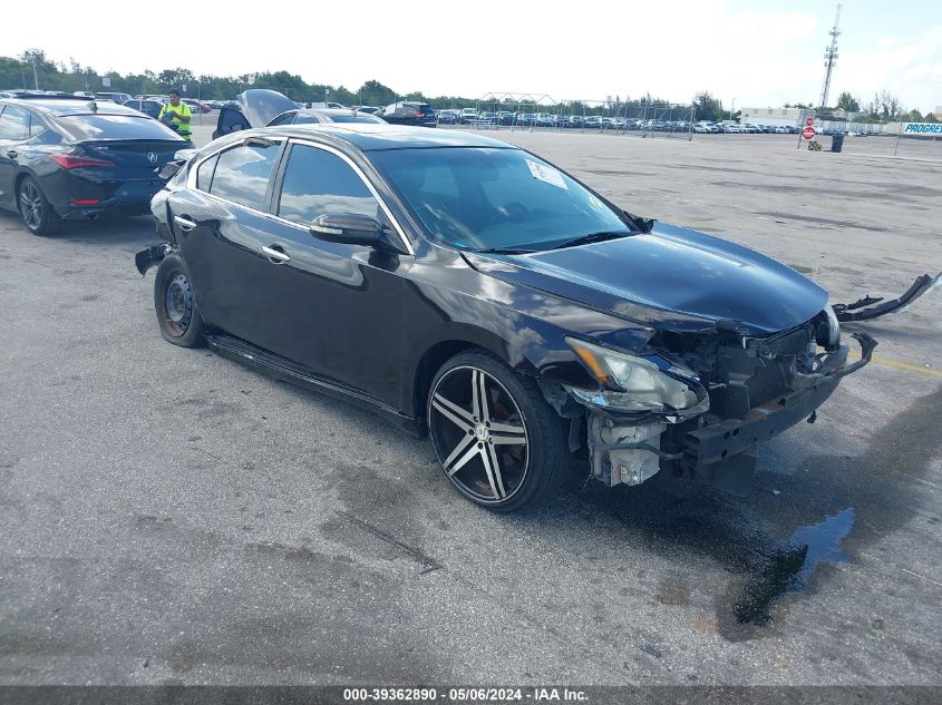 2011 Nissan Maxima 3.5 Sv VIN: 1N4AA5AP4BC812130 Lot: 39362890