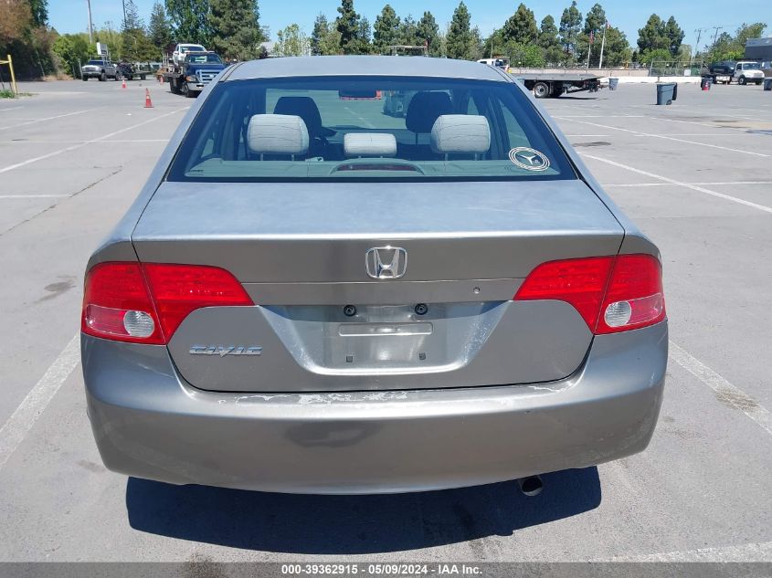 2006 Honda Civic Lx VIN: 2HGFA16556H509278 Lot: 39362915