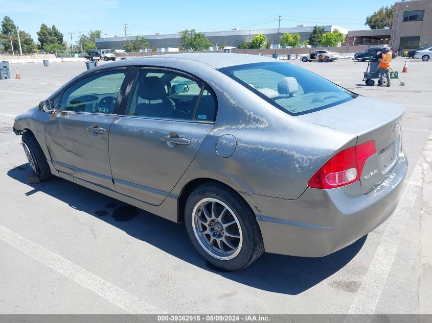 2006 Honda Civic Lx VIN: 2HGFA16556H509278 Lot: 39362915