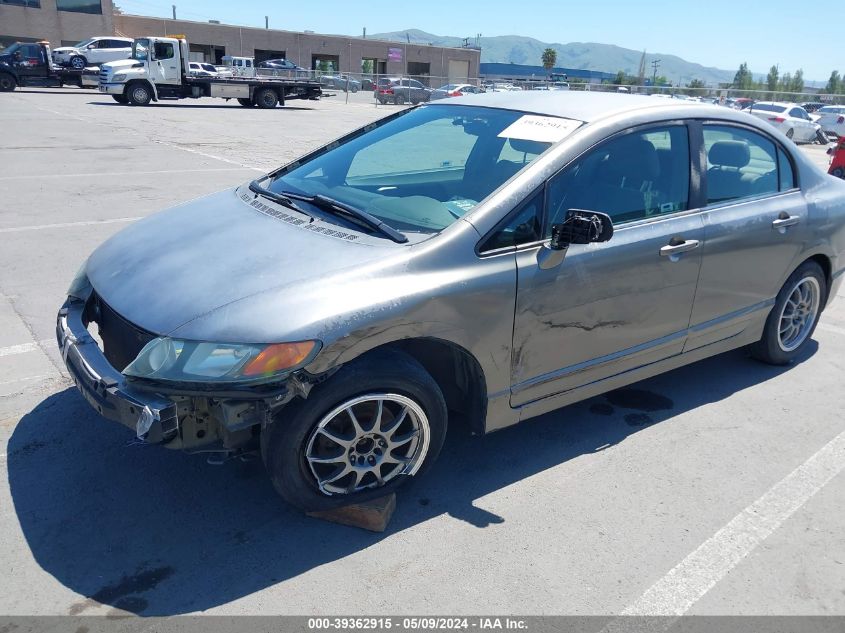 2006 Honda Civic Lx VIN: 2HGFA16556H509278 Lot: 39362915