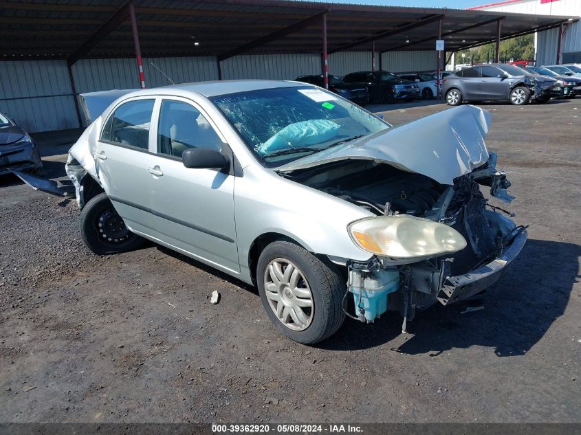 2003 Toyota Corolla Ce VIN: JTDBR32E132008416 Lot: 39362920