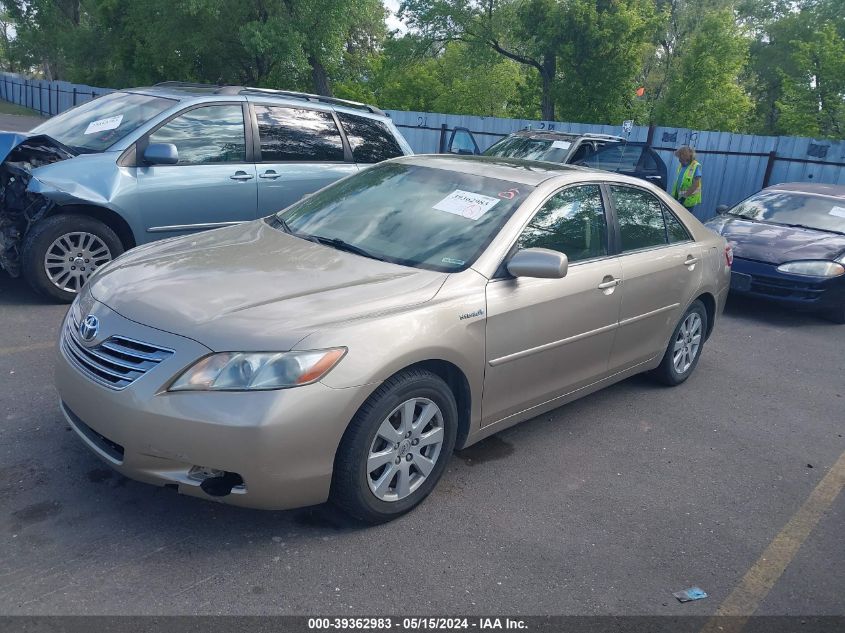 2007 Toyota Camry Hybrid Hybrid VIN: JTNBB46K773040065 Lot: 39362983